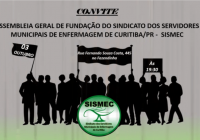 Assista ao convite da ASMEC para Assembléia de Fundação do SISMEC