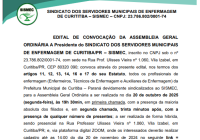 EDITAL DE CONVOCAÇÃO DA ASSEMBLEIA GERAL ORDINÁRIA 20/10/2025 EDITAL DE CONVOCAÇÃO DA ASSEMBLEIA GERAL ORDINÁRIA 20/10/2025