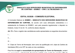 EDITAL 03/2026 – COMISSÃO ELEITORAL