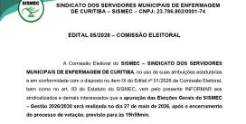 EDITAL 05/2026 – COMISSÃO ELEITORAL EDITAL 05/2026 – COMISSÃO ELEITORAL