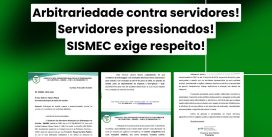 SISMEC DENUNCIA ATO DE ARBITRARIEDADE E DESRESPEITO NA REUNIÃO COM SERVIDORES RESTRITOS