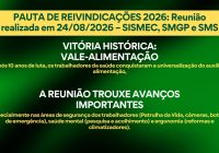 VITÓRIA HISTÓRICA: VALE-ALIMENTAÇÃO