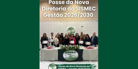 Posse da Nova Diretoria do SISMEC – Gestão 2026/2030: Compromisso, Luta e Unidade Posse da Nova Diretoria do SISMEC – Gestão 2026/2030: Compromisso, Luta e Unidade